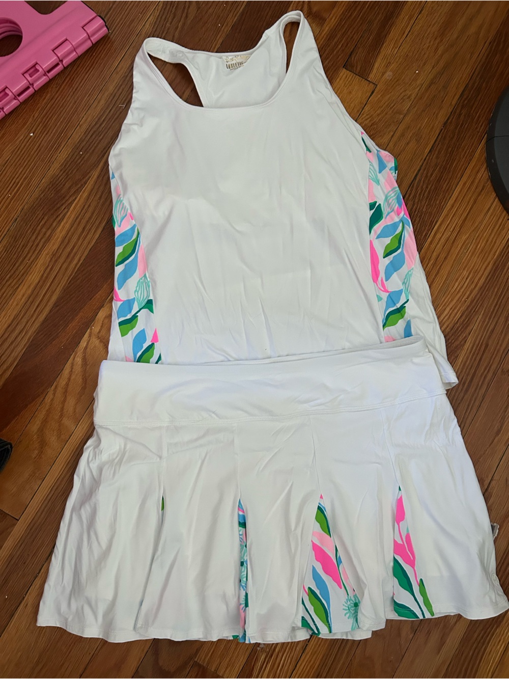 Lilly Pulitzer Tennis Skirt/ Tank Set